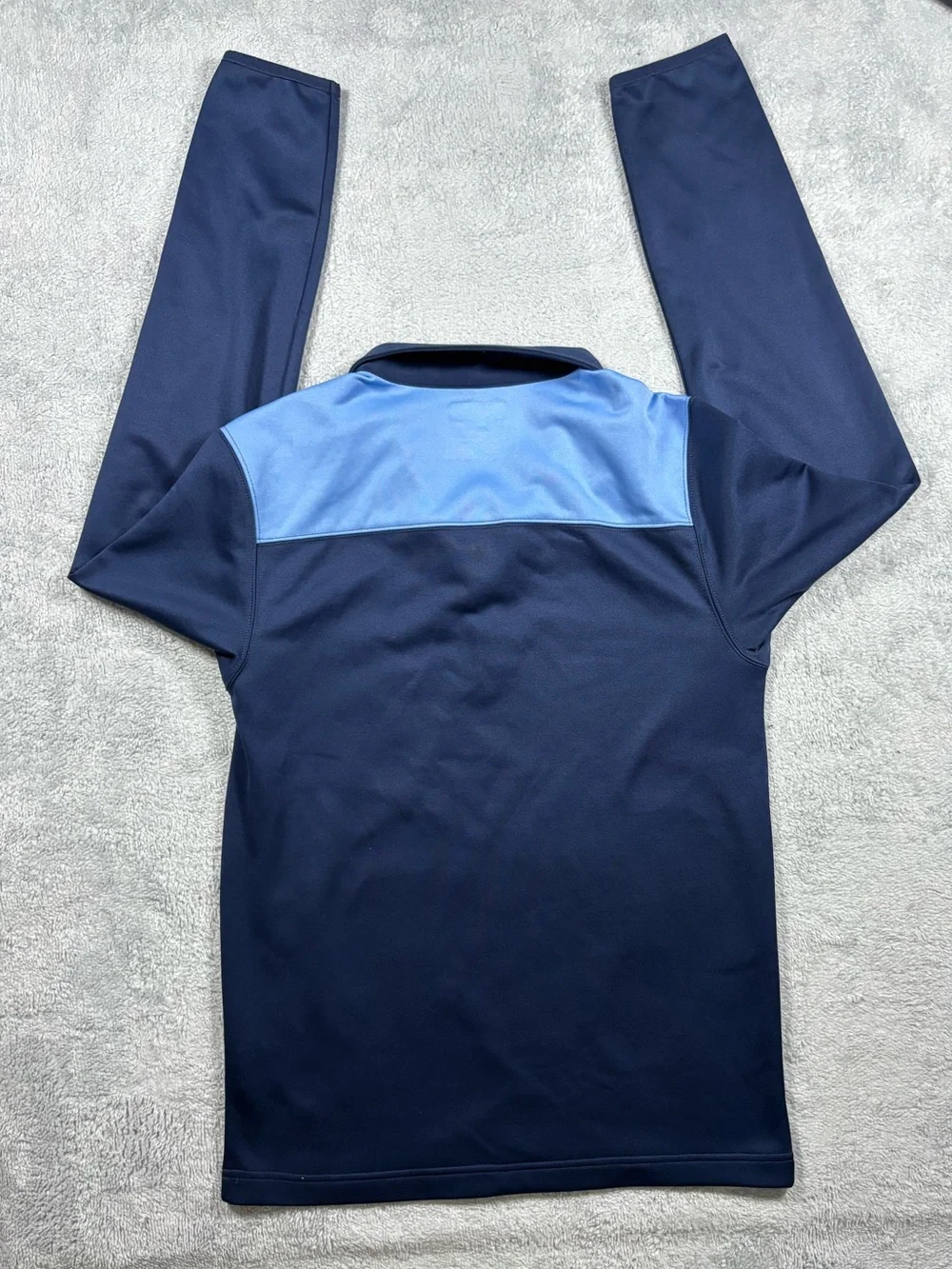 Titans Team Apparel Light Blue and Navy NFL Crew Neck Pullover
